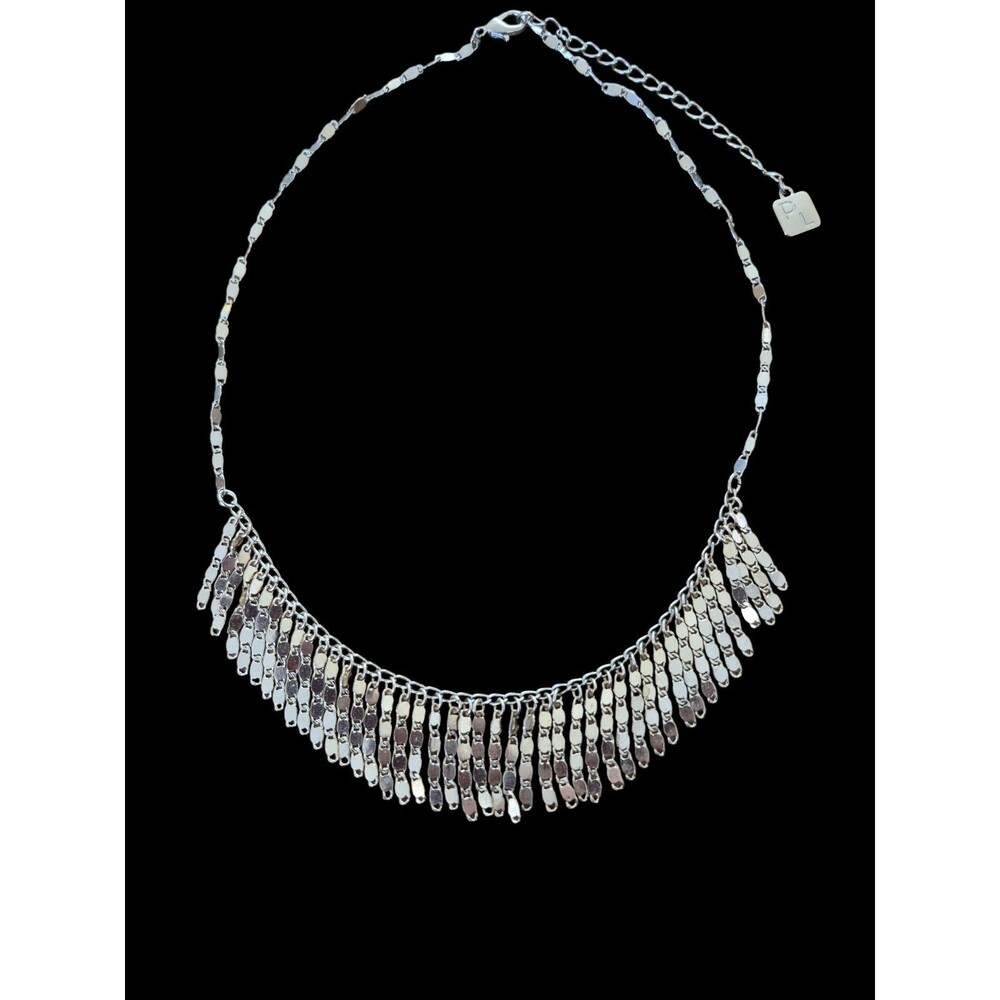 Park Lane Waterfall Necklace Gold Tone 19" Statement Necklace